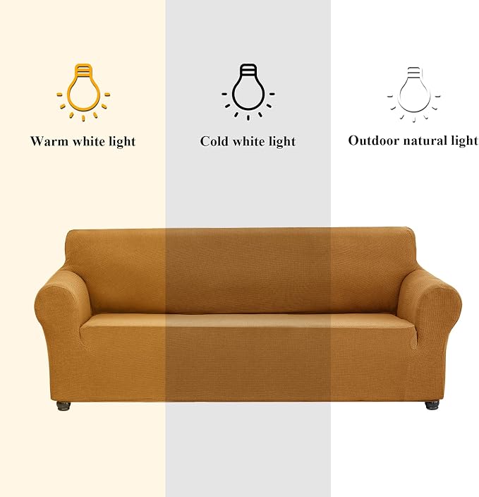 Joccun Stretch Couch Cover Slipcovers, 1-Piece Sofa Covers - Image 3