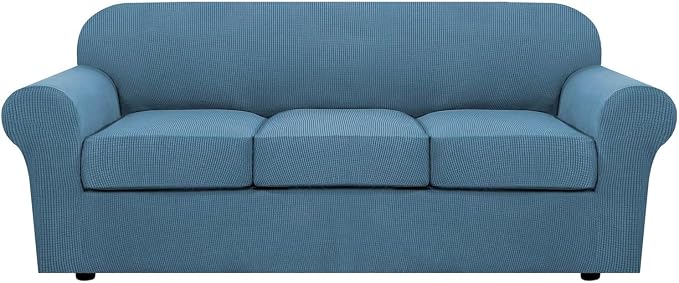 H.VERSAILTEX 4 Piece Stretch Sofa Covers by HVERSAILTEX