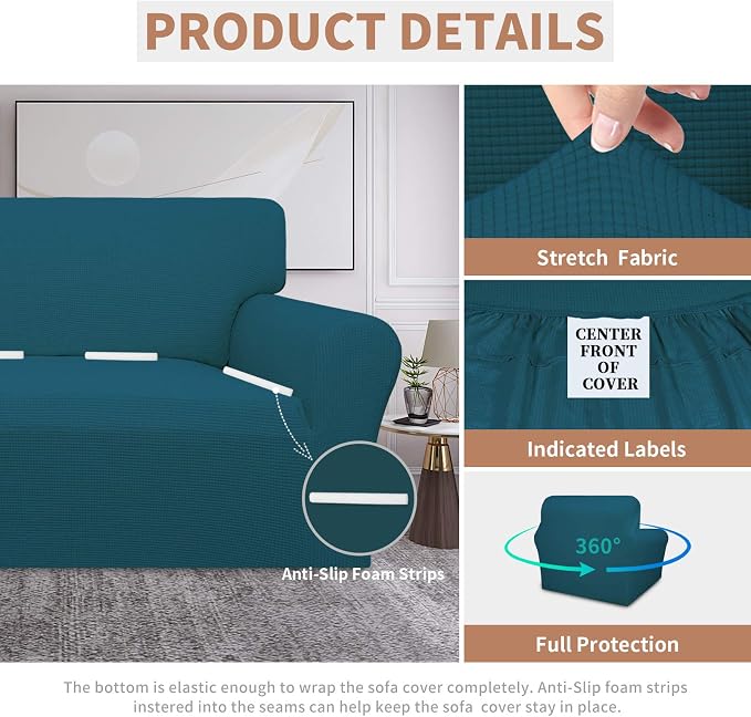 Easy-Going 100% Waterproof Chair Couch Cover, Dual Waterproof Sofa Cover - Image 4