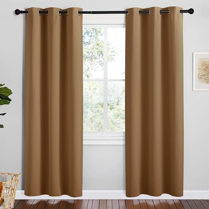NICETOWN Sleek Blackout Curtains 78 inches Length by NICETOWN