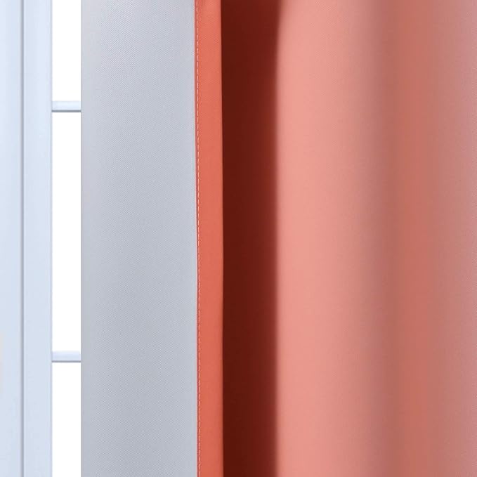 Yakamok Light Blocking Ombre Curtains, Room Darkening Window Drapes - Image 7