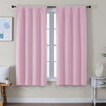 Simplebrand Ava Pink Blackout Curtains by Simplebrand