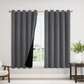 ChrisDowa 100% Blackout Curtains 63 inch Long by ChrisDowa
