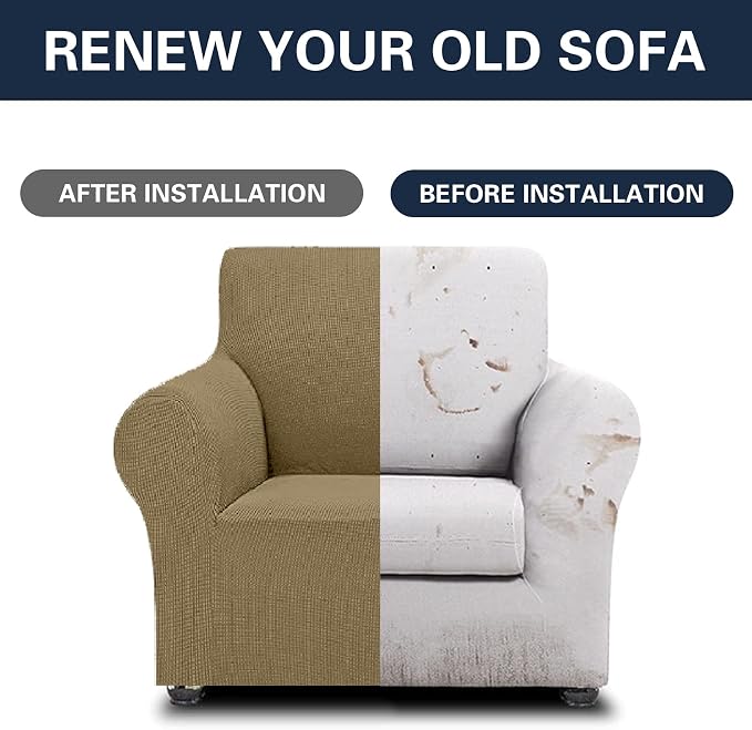 Cupuamon 2026 New Stretch Chair Sofa Slipcovers Couch Cover - Image 5
