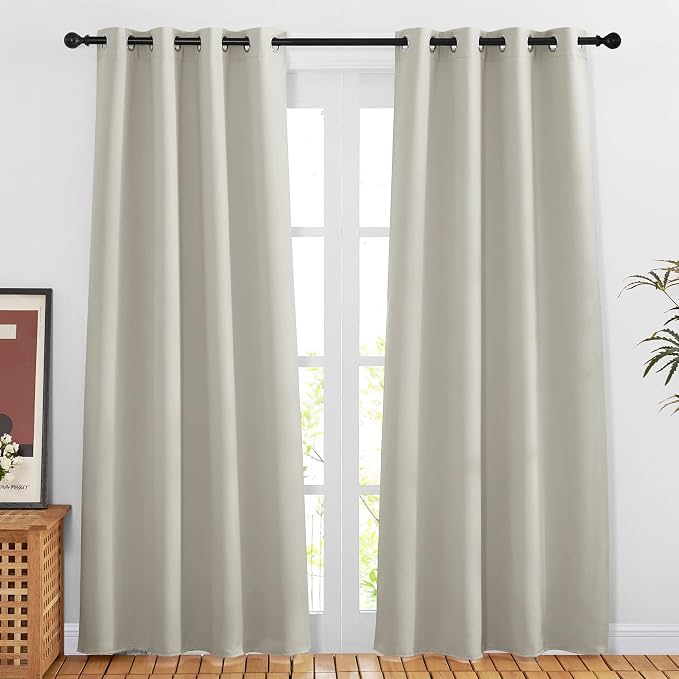 NICETOWN Natural Blackout Curtains by NICETOWN