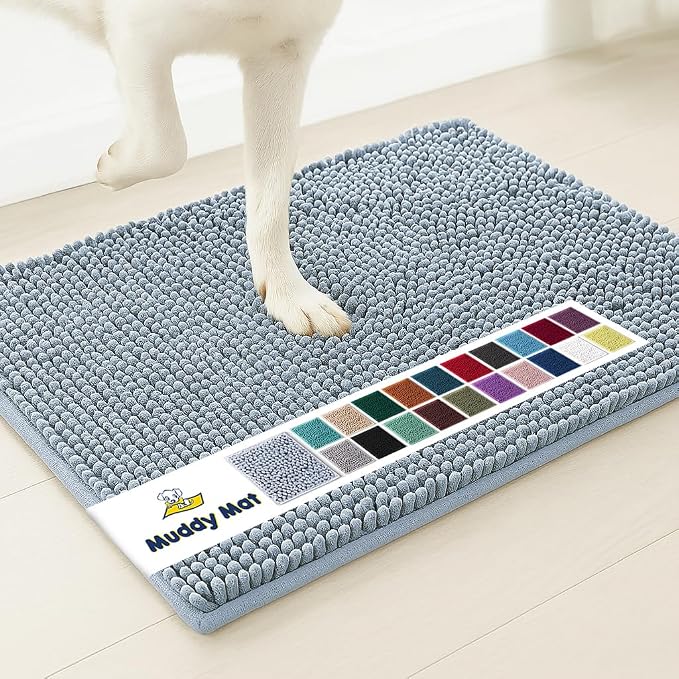 Muddy Mat® | Super Absorbent Door Mat Indoor, Microfiber Quick Dry Chenille by MuddyMat%C2%AE