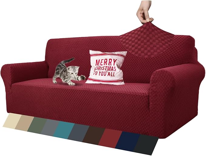 ZNSAYOTX 1 Piece Jacquard Couch Covers - Image 8