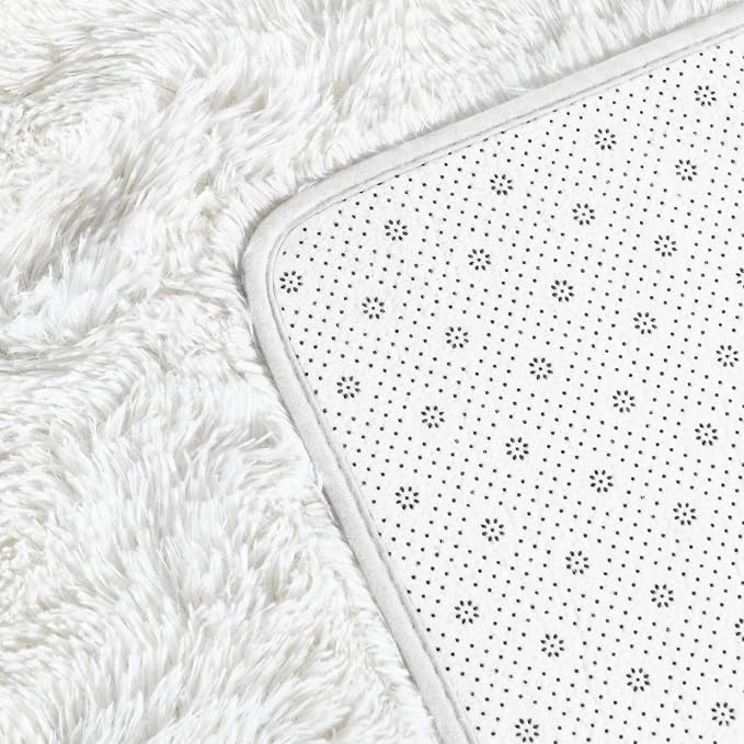 Deerhoo Large Shag Area Rugs 8 x 10, Plush Fuzzy Rugs - Image 5