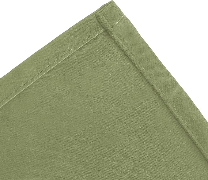 LEMOMO Sage Green Thermal Blackout Curtains/42 x 84 Inch/Set of 2 Panels Room - Image 7