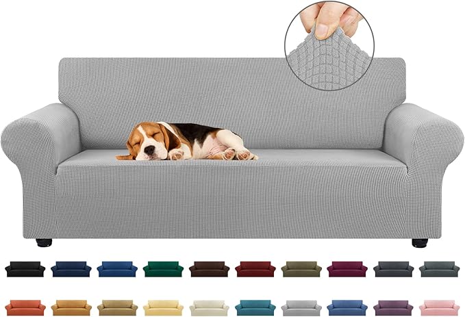 KEKUOU Stretch Sofa Cover Slipcover ，Couch Covers by KEKUOU