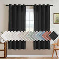 H.VERSAILTEX Living Room Linen Curtains Home Decorative Nickel Grommet Curtains by HVERSAILTEX