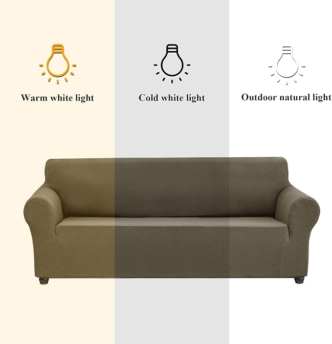 Joccun Stretch Couch Cover Slipcovers, 1-Piece Sofa Covers - Image 3