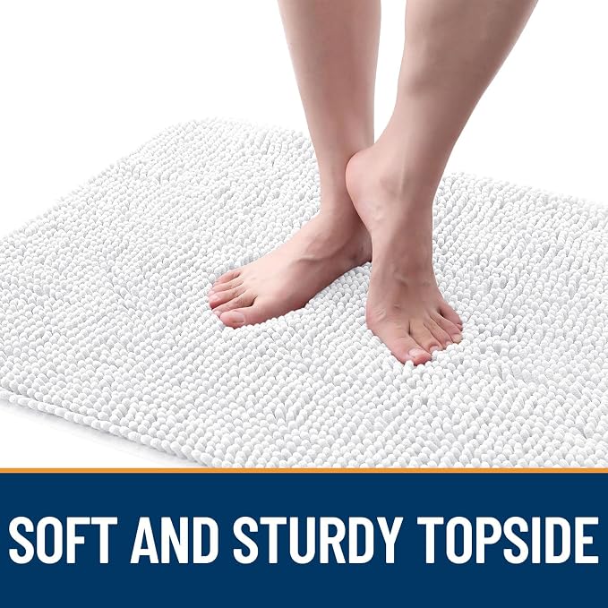 OLANLY Dog Door Mat for Muddy Paws 47x17, Absorbs Moisture and Dirt, Absorbent - Image 4