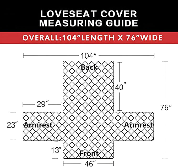 Easy-Going Reversible Loveseat Couch Cover - Image 6