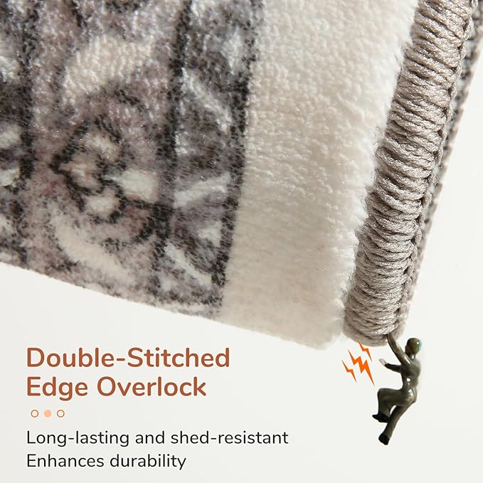 OPPODREAM Soft 10x14 Area Rugs, Washable Rugs 10x14 - Image 3
