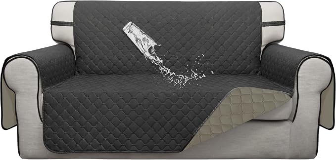 ISSUNTEX Double Protection 100% Waterproof Loveseat Sofa Covers by ISSUNTEX