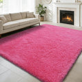 Shag Area Rug for Bedroom 4x6, Fluffy Area Rugs for Living Room, Soft Fuzzy Rug by yulidayang