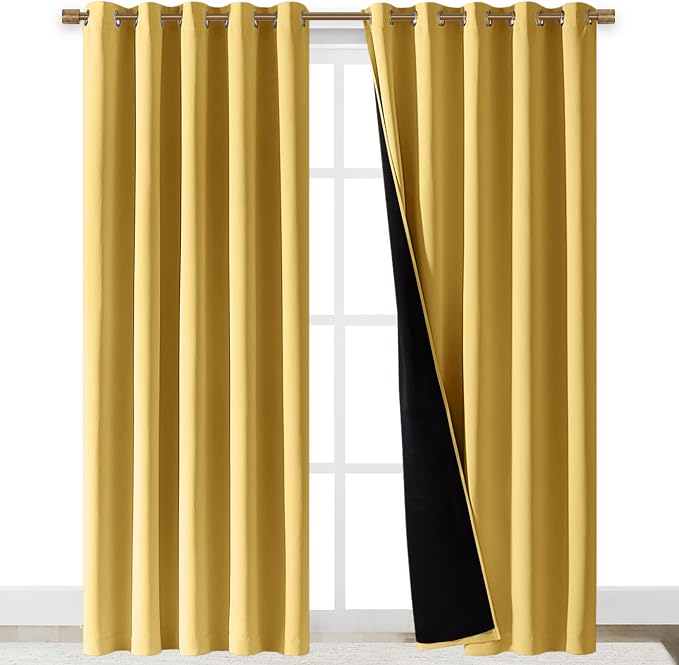NICETOWN Total Shade Curtains and Draperies, Heavy-Duty Full Light Shading by NICETOWN