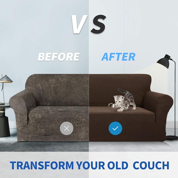ZNSAYOTX 1 Piece Jacquard Couch Covers - Image 4