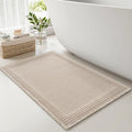 RESARE Waffle Bath Mat, Super Absorbent Non Slip, Machine Washable, Ultra Soft by Resare