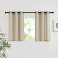 NICETOWN Angora Linen Kitchen Window Curtains Over Sink, Grommet Thick Linen by NICETOWN