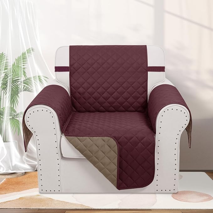 Recliner Chair Covers Reversible Sofa Cover Couch Cover - Image 2