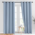 NICETOWN Vintage Blue Blackout Curtains by NICETOWN