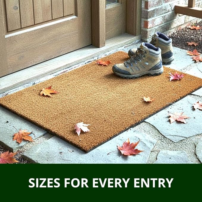 Ecomills Coco Coir Doormat, 36 x 96 in, Vinyl Backing - Image 3