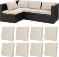 8Pcs Stretch Patio Cushion Covers, Outdoor Couch Covers Replacement, Outdoor by BIETYONE