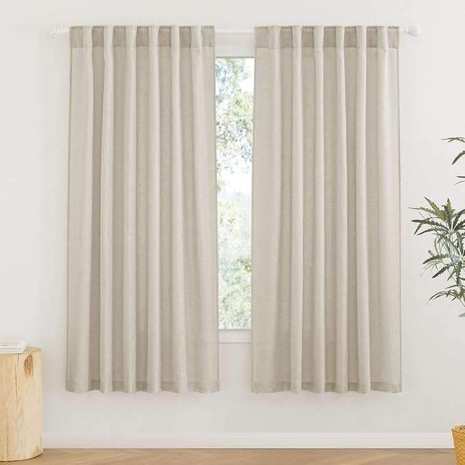 RYB HOME Sheer Curtains 63 inches by RYBHOME