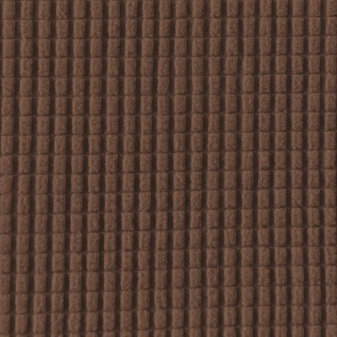 Easy-Going Stretch Loveseat Couch Covers Washable Brown | 1-Piece Loveseat - Image 5