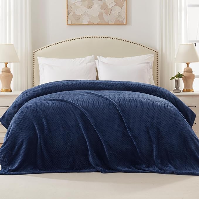 Exclusivo Mezcla Fleece Bed Blanket King Size, Super Soft and Warm Blankets - Image 3