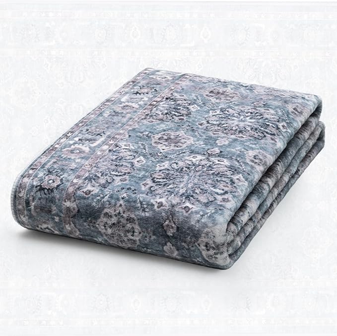 SERISSA 2x3 Washable Non Slip Floral Boho Small Area Rug - Image 5