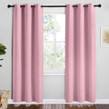 NICETOWN Crystal Pink Room Darkening Curtains by NICETOWN