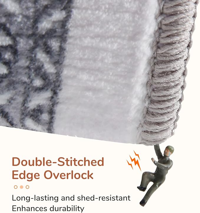 OPPODREAM Soft Area Rugs 3x5, Washable Rugs - Image 4