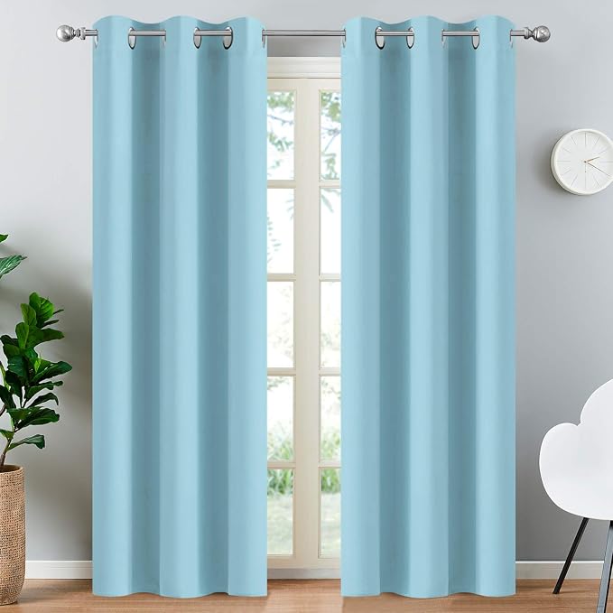 Yakamok Blackout Curtains Room Darkening Thermal Insulated by Yakamok