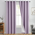 Yakamok 100% Blackout Curtain Panels 84 inches Cold and Light Blocking Drapes by Yakamok