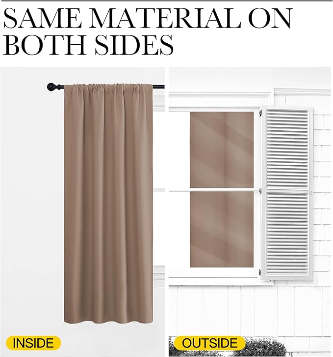 NICETOWN Kids Blackout Curtain Panels - Image 6