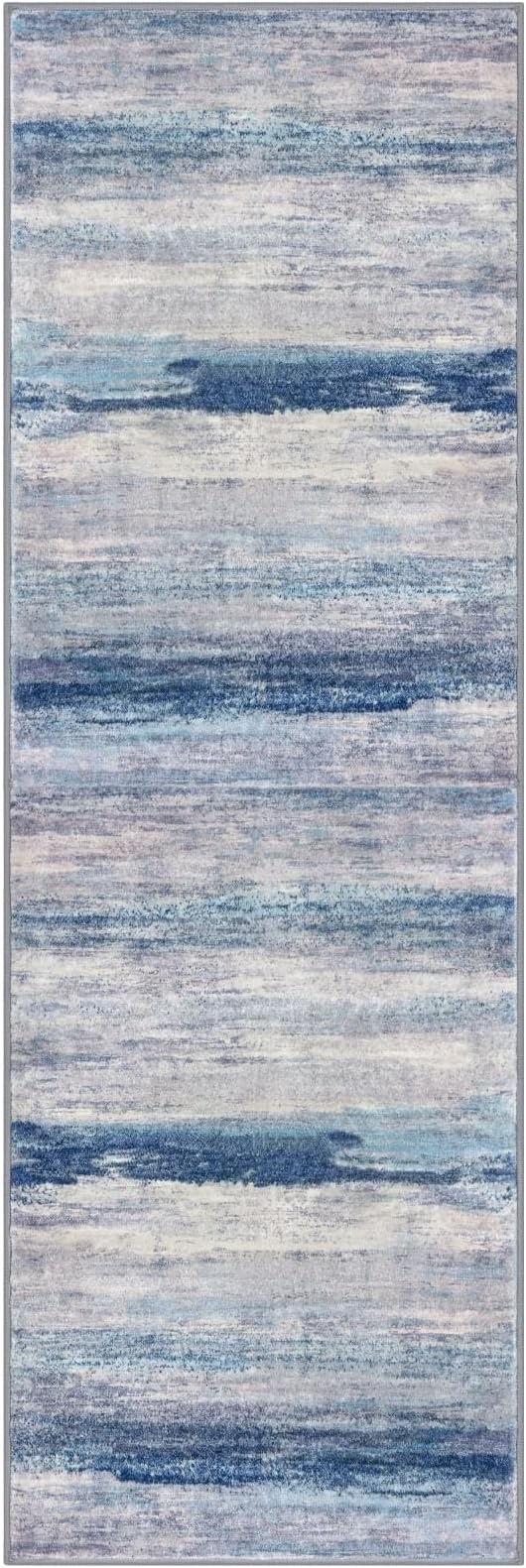 KOZYFLY 3x8 Ft Rug Modern Ombre Runner Rug - Image 8
