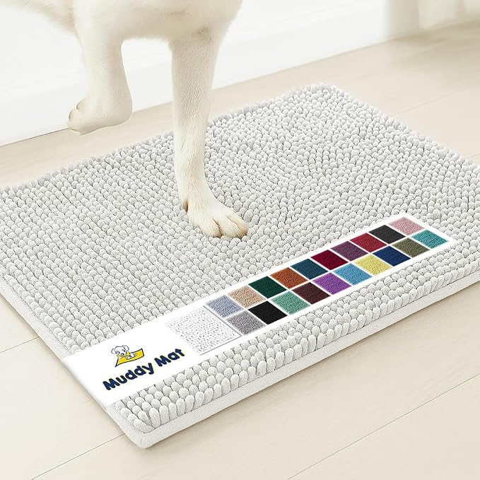 Muddy Mat® | Super Absorbent Door Mat Indoor, Microfiber Quick Dry Chenille by MuddyMat%C2%AE