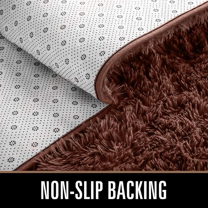 LOCHAS Ultra Soft Indoor Modern Area Rugs Fluffy Living Room Carpets - Image 4