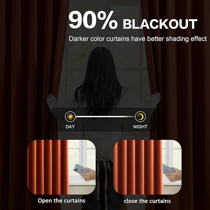 92 Inch Custom Blackout Curtains - Image 3