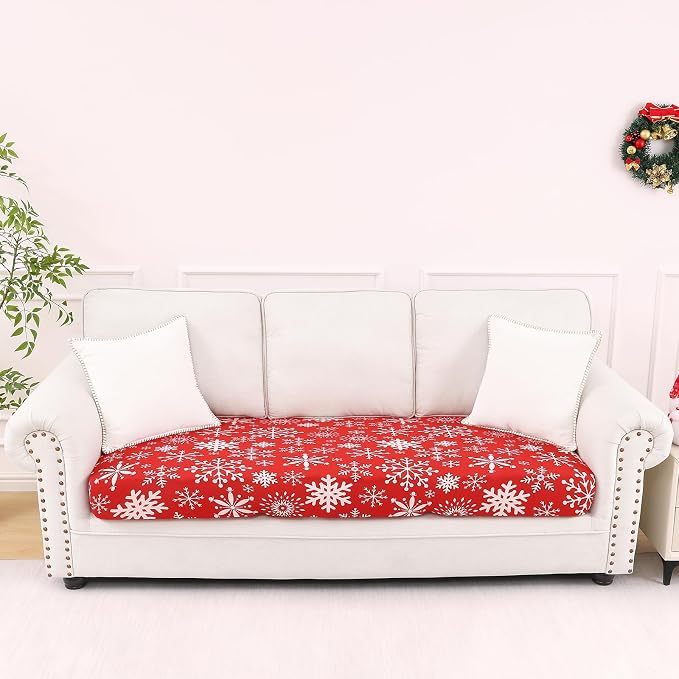 Smiry Printed Couch Cushion Covers, Stretch Soft Couch Covers by Smiry