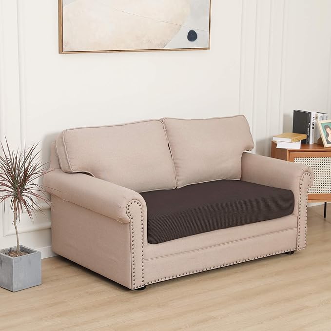 Easy-Going Stretch Loveseat Cushion Cover Sofa Cushion Furniture Protector Sofa - Image 2