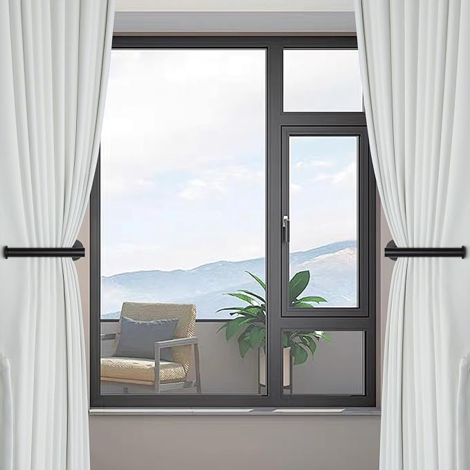 Groleca 2 Pack Adhesive Curtain Holdbacks Curtain Tie Backs Curtain Holdbacks - Image 7