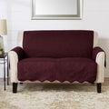 Great Bay Home Reversible Loveseat Cover by GreatBayHome