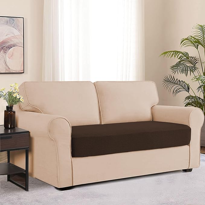 Water-Repellent Sofa Cushion Slipcovers Stretch Camper Dinette Cushion Covers - Image 2