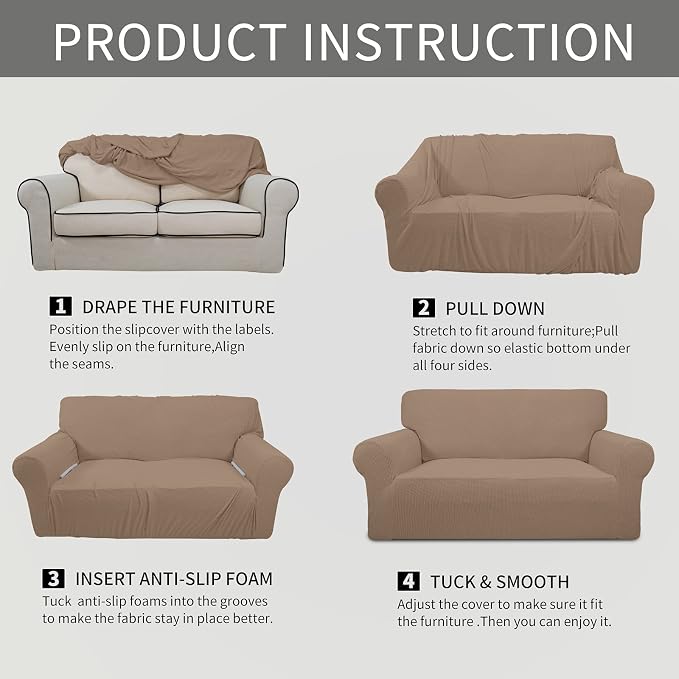 Easy-Going Stretch Couch Covers - Image 8