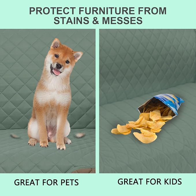 Reversible Sofa Covers Couch Cover Furniture Protector - Image 5