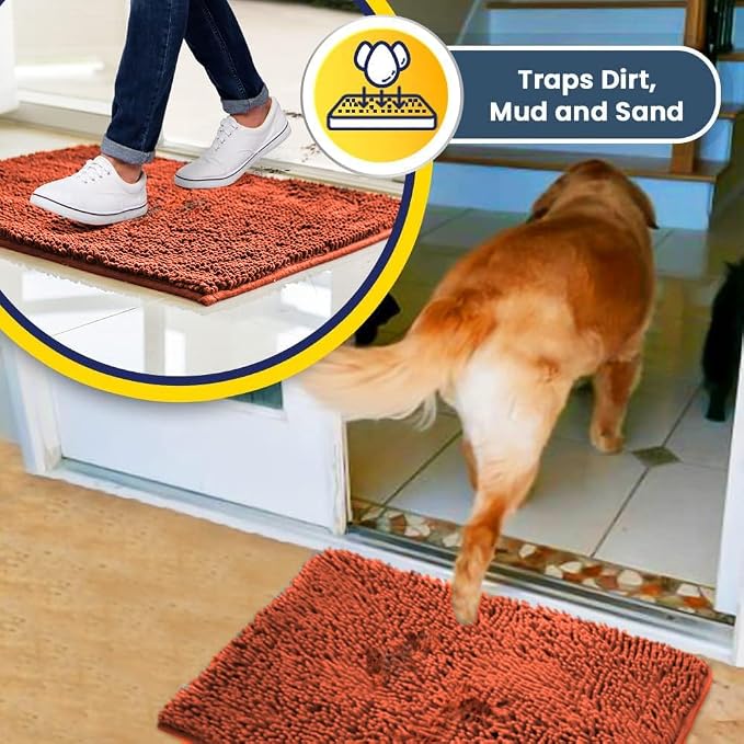 Muddy Mat® | Super Absorbent Door Mat Indoor, Microfiber Quick Dry Chenille - Image 7